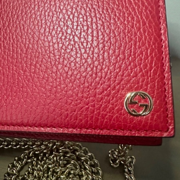Red Gucci Betty Wallet on Chain WOC Like 🆕 - Picture 8 of 9